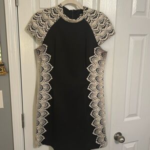 Kensie Black Dress w/ Lace